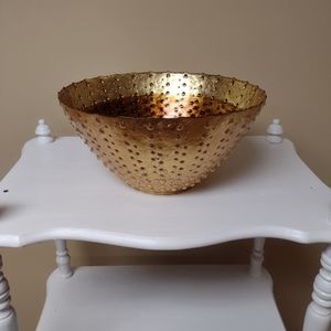 Gold decorative bowl